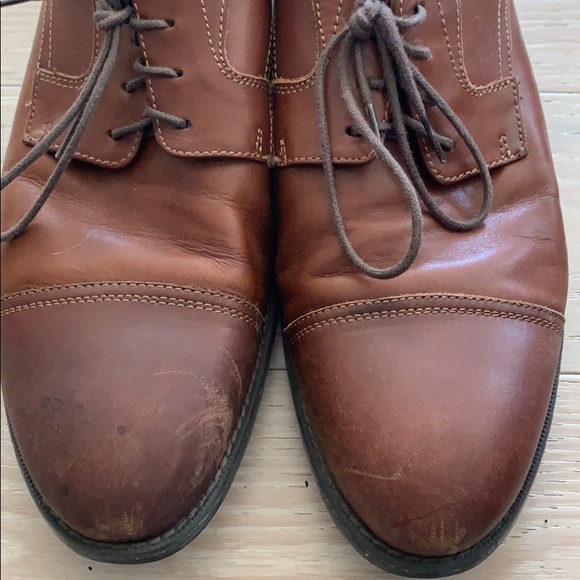 Men Johnston & Murphy cap toe dress shoes - Picture 2 of 7